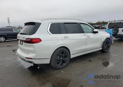2019 BMW X7 xDrive40I z USA, uszkodzony, nr VIN 5UXCW2C50KL083024